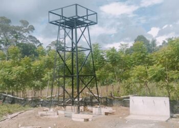 Kodim Abdya Tuntaskan Pembangunan Tower Air di Lhung Tarok, Wujud Kepedulian TNI AD untuk Masyarakat