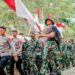 Sang Merah Putih Terbesar di Indonesia Berkibar di Puncak Gunung Cycloop, Koops TNI Habema : Gegap Gempita Damai Persatuan dari Tanah Cenderawasih