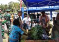 UMKM Persit KCK Cabang XVI Ramaikan Penutupan TMMD Ke-129, Hasil Kebun Mama-Mama Sesor Jadi Produk Unggulan