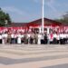 “Dandim 0104/Aceh Timur Ikuti Kirab Bendera Merah Putih 81 Meter, Kobarkan Semangat Nasionalisme di Kota Langsa”