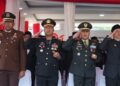“Penuh Khidmat dan Nasionalisme, Dandim 0104/Aceh Timur Ikuti Prosesi Penurunan Bendera Merah Putih HUT Kemerdekaan RI Ke-81 di Langsa”