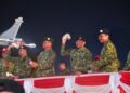Panglima TNI Hadiri Karnaval Bersatu, Meriahkan Perayaan HUT ke-81 Kemerdekaan RI