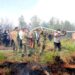 Komandan Lanud Sjamsudin Noor Pimpin Langsung Pemadaman Kebakaran Hutan dan Lahan di Kalimantan Selatan