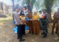 Babinsa Koramil 20/PB Bersama Warga, Sukseskan Pasar Murah Sambut Maulid Nabi