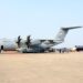 Mendukung Penuh Penanganan Karhutla, TNI AU Terbangkan A-400M Bawa Bantuan Presiden RI Yang Dikirim oleh Kemhan-Kementan