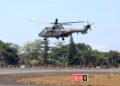 Pantau Dari Langit, Lanud Sjamsudin Noor Dukung Patroli Udara Helikopter Caracal TNI AU Dalam Penanganan Karhutla di Kasel