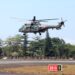 Pantau Dari Langit, Lanud Sjamsudin Noor Dukung Patroli Udara Helikopter Caracal TNI AU Dalam Penanganan Karhutla di Kasel