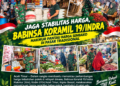 Dukung Ketahanan Pangan, Babinsa Koramil 23/Langsa Timur Dampingi Petani Rawat Tanaman
