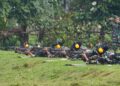 Tingkatkan Kesiapsiagaan, Lanud Soewondo Gelar Latihan Menembak Laras Panjang