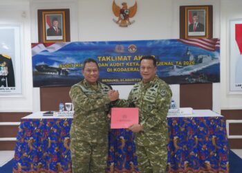 Audit Itjenal 2026 Jadi Momentum Pembenahan, Irjenal Tinjau Langsung Fasilitas Kodaeral XI