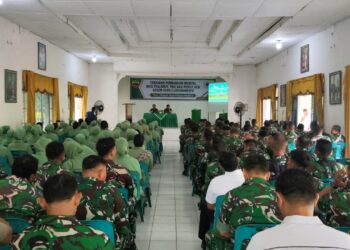 Perkuat Mental dan Ketahanan Keluarga, Kodim 0209/LB Gelar Ceramah Bintal Ideologi Bintaljarahdam I/BB
