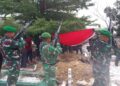 Bentuk Penghormatan Terakhir Prajurit, Kodim 0209/LB Gelar Pemakaman Militer Penuh Kekhidmatan