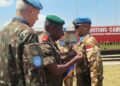 Dedikasi untuk Perdamaian Dunia, Kontingen Indo RDB XXXIX-G MONUSCO Raih Penghargaan Medal Parade PBB