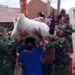 Gerak Cepat, Prajurit Kodim 0205/TK Korem 023/KS Siaga Antisipasi Erupsi Gunung Sinabung