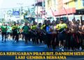 Jaga Kebugaran Prajurit, Danrem 143/HO Lari Gembira Bersama Personel