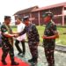 KODAERAL XIII SAMBUT KEDATANGAN PANGDAM Vl MULAWARMAN