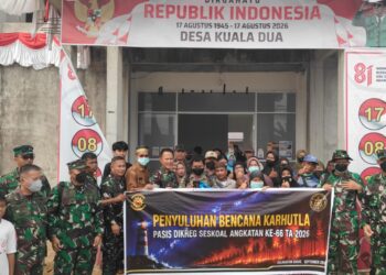 PASIS DIKREG SESKOAL ANGKATAN KE 66 BERIKAN PENYULUHAN KARHUTLA DI WILAYAH KALIMANTAN BARAT