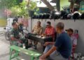 BABINSA KOMSOS BERSAMA KEPALA LINGKUNGAN DAN WARGA BINAAN