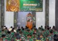 Prajurit Dan PNS Brigif 2 Marinir Peringati Maulid Nabi Muhammad SAW