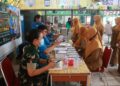 Sambut HUT ke-81 TNI, Kodam XII/Tpr Gelar Pemeriksaan Kesehatan Gratis untuk Guru di Kubu Raya
