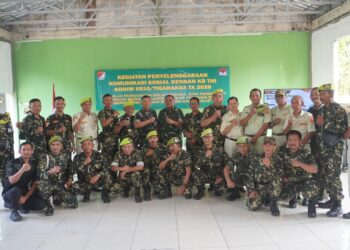 Perkuat Wawasan Kebangsaan, Kodim 0510/Tigaraksa Gelar Pembinaan dan Kesadaran Bela Negara Bersama Keluarga Besar TNI