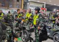 BABINSA SERDA AHMAD DAN SERDA BUDI MELAKSANAKAN PATROLI MOTORIS, WUJUD NYATA JAGA KEAMANAN WILAYAH