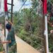 Jembatan Rusak Termakan Usia Dibangun, Akses Warga Paluta Segera Pulih
