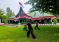 Kodim 0308/Padang Pariaman Gelar Latihan PSM Pencak Silat Militer Jelang Open Turnamen Pangdam XX/TIB