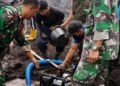 Garda Terdepan Cegah Karhutla, Babinsa Koramil 02/TL Bersama Tim Terpadu Sisir Wilayah Rawan di Kualuh Leidong
