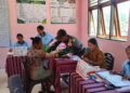 Yonarmed 12 Kostrad Perkuat Kepedulian Kesehatan Warga Perbatasan