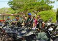 Jaga Disiplin dan Keselamatan, Danpomdam XXIV/MT Periksa Kelengkapan dan Kelayakan Kendaraan Personel