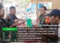 Komsos dengan Warga, Babinsa Himbau Jaga Kamtibmas.