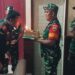 Perkuat Sinergitas Aparat Penegak Hukum, Koramil 11/Kota Pinang Beri Kejutan di Hari Lahir Kejaksaan RI ke-81