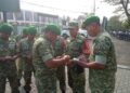 Pastikan Kesiapan Personel, Danramil 14/Panongan Pimpin Apel Pagi dan Cek Administrasi Babinsa