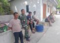 Cegah Generasi Terjerat Narkoba dan Judol, Babinsa Koramil 06/Senayang Perkuat Komsos di Pulau Duyung