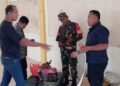 Sinergi TNI dan Damkar, Koramil 06/Senayang Perkuat Kesiapsiagaan Penanggulangan Kebakaran