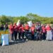 Danpuslatpurmar 5 Baluran Pimpin Bersih-Bersih Pantai