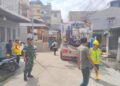 BABINSA KORAMIL 0201-05/MB MONITORING PENYEDOTAN AIR DAN PEMBERSIHAN SALURAN DI KAMPUNG BARU