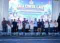 PANGKORMAR HADIRI AKSI “AKU CINTA LAUT” DALAM RANGKAIAN HUT KE-81 TNI AL