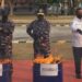 TNI AL MUSNAHKAN 1,4 JUTA BATANG ROKOK ILEGAL HASIL PENINDAKAN DI MERAUKE