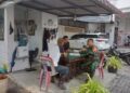 UNTUK MENJALIN SILATURAHMI BABINSA KOMSOS BERSAMA WARGA BINAANNYA