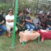 Babinsa Koramil 09/NL Hadiri Pembukaan Turnamen Mini Soccer di Desa Sei Tarolat