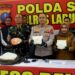 Komitmen Bebaskan Wilayah dari Narkoba, Dandim 0209/LB Hadiri Press Release Pengungkapan Kasus Sabu