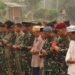 Atasi Krisis Air dan Musim Kemarau, Pos Kotis Satgas Yonarmed 13 Kostrad Gelar Sholat Istisqa Bersama Warga Badau