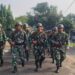 Prajurit Puslatpasrat Laksanakan Hanmars Dalam Rangka Pembinaan Satuan