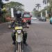 Pasca Erupsi Anak Gunung Krakatau,Water Tank Koramil 06/KG Dikerahkan ,Semprotkan Air Cegah Penyakit ISPA