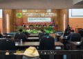 Dengarkan Langsung Pembahasan Perubahan APBD 2026, Danramil 07/Salak Hadiri Rapat Paripurna DPRD Pakpak Bharat
