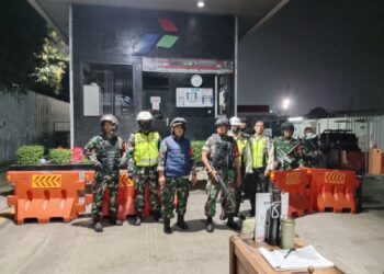 Satgas Begal Kodim 0502/JU Patroli Wilayah Wujudkan Kondusifitas dan Berikan Kenyamanan Masyarakat
