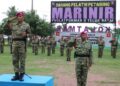 Puslatpurmar 8 Teluk Ratai Laksanakan Upacara Peringatan Haornas Ke 43