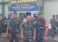 Danramil 0201-02/MT Kapten Inf Sugino Ikuti Sosialisasi Safety Riding di Pomdam I/BB